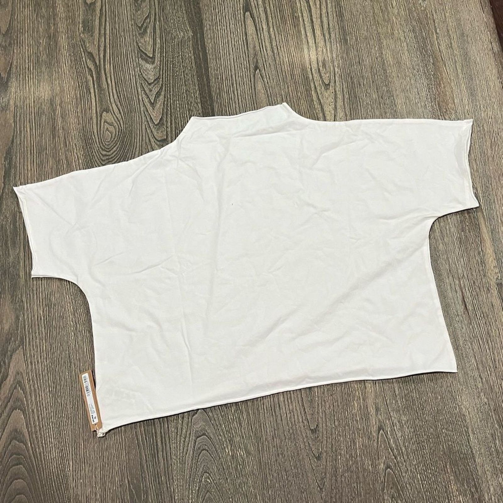SKIMS Skims Raw Edge Super Cropped Tee Short Sleeve Marble 4X Size 4XL / US 24-26 - 1 Thumbnail
