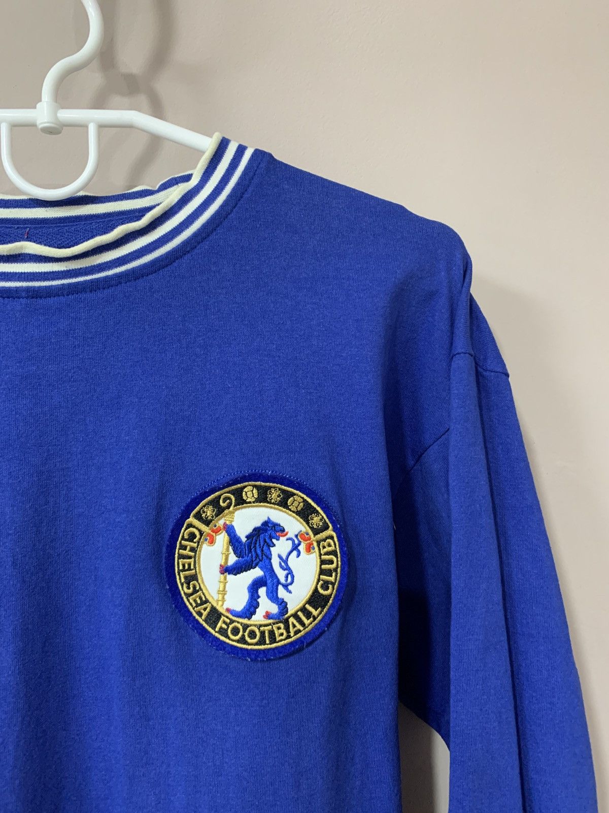 Vintage Chelsea London Home Football Shirt Retro Score Draw Soccer Size US S / EU 44-46 / 1 - 3 Thumbnail