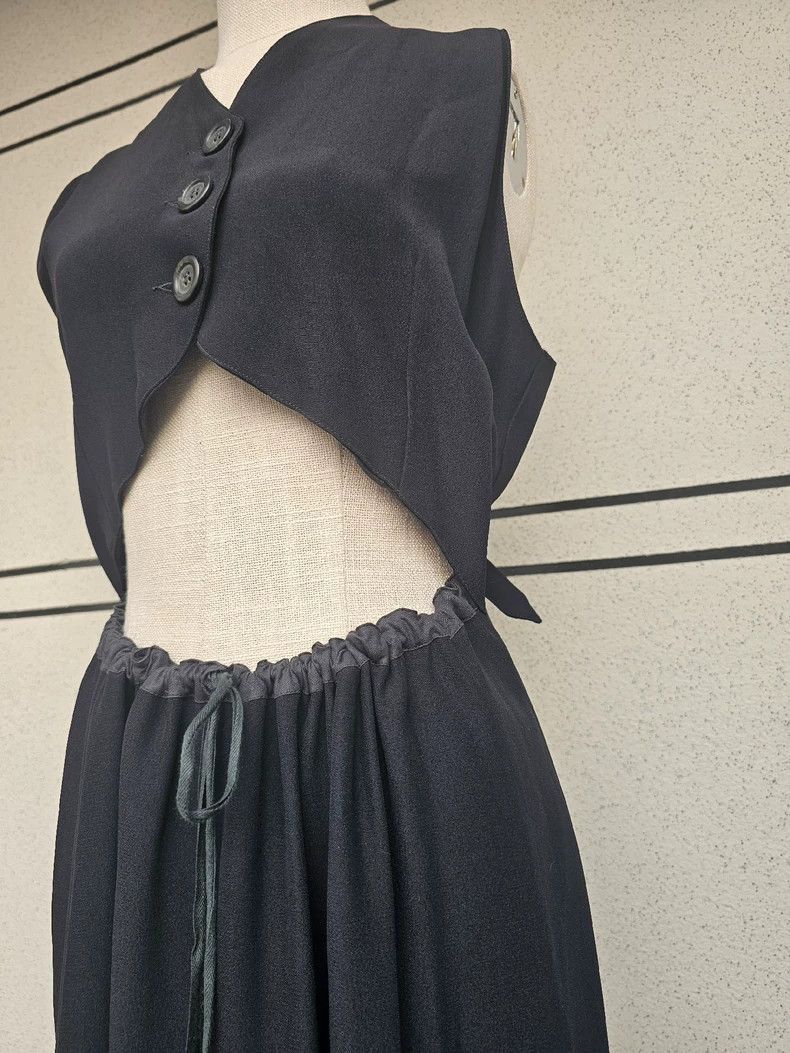 Ann Demeulemeester Ann Demeulemeester Women's Vest Dress Bodysuit-2506 Size M / US 6-8 / IT 42-44 - 4 Thumbnail
