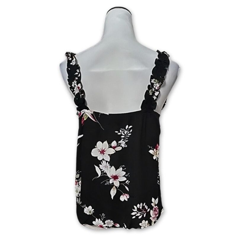 Other Gibson Look Tank Top Ruffle Floral Multicolor Women's S NWOT Size S / US 4 / IT 40 - 4 Thumbnail