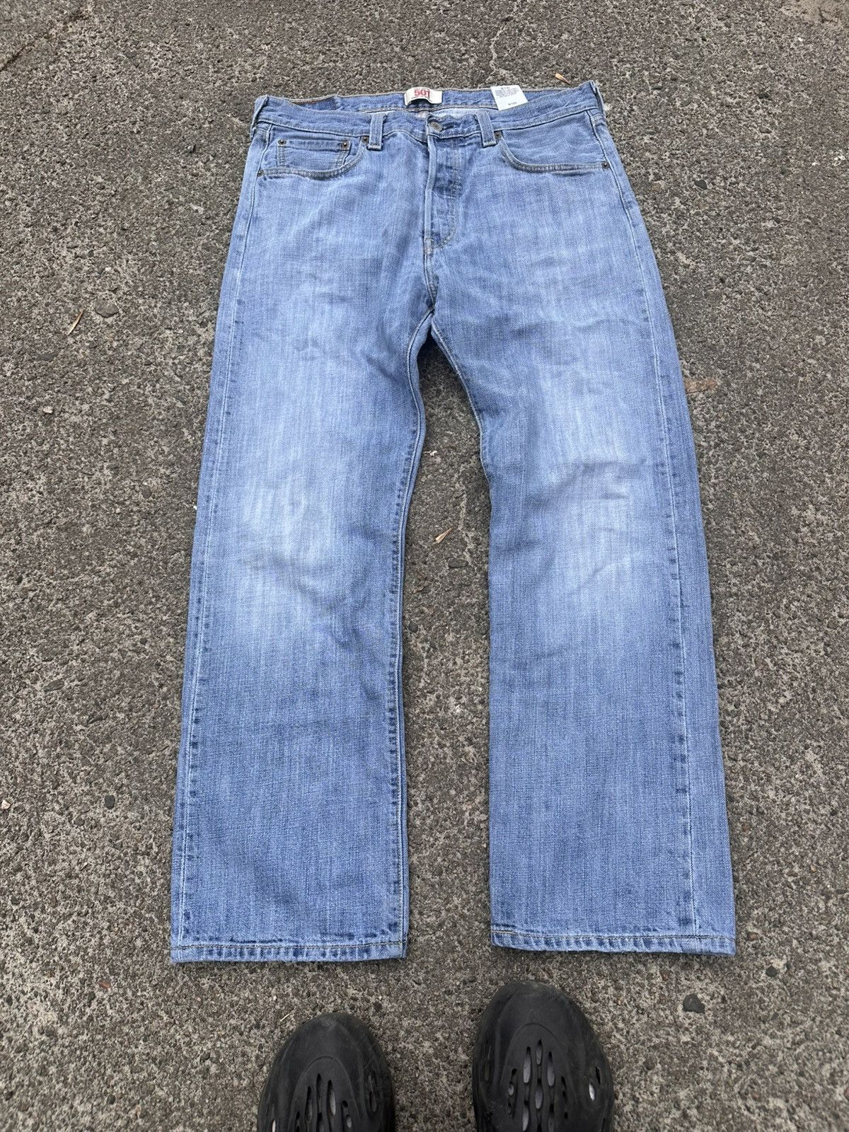 Levi's Levis 501 Vintage Light Baggy Jeans Size US 32 / EU 48 - 3 Thumbnail