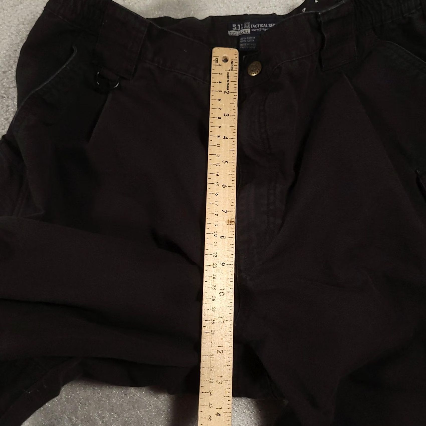 Vintage 5.11 Tactical Pants Mens 40x34 Black Cargo Canvas Workwear Style 74251 Size US 40 / EU 56 - 4 Thumbnail