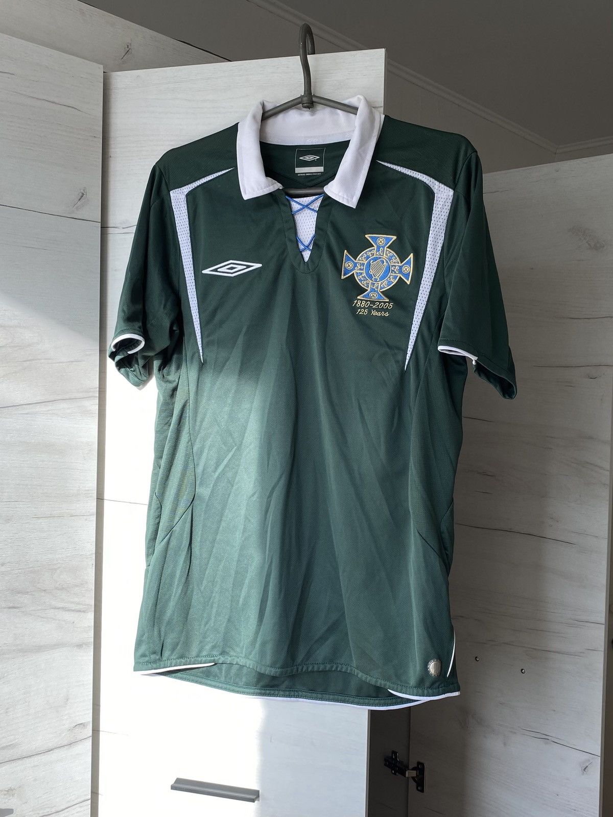 Vintage Umbro Northern Ireland 125 th Anniversary Jersey