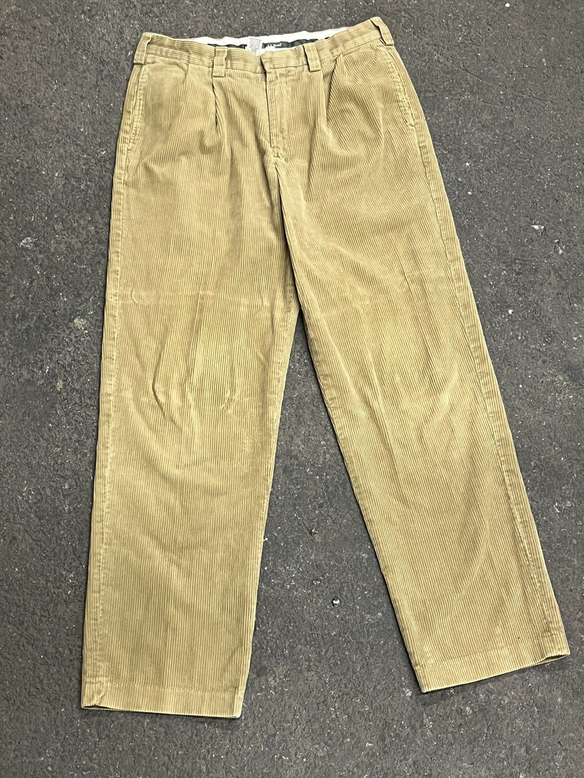 L.L. Bean × Vintage LL bean corduroy baggy fit preppy pants 90s vintage hype Size US 34 / EU 50 - 2 Thumbnail