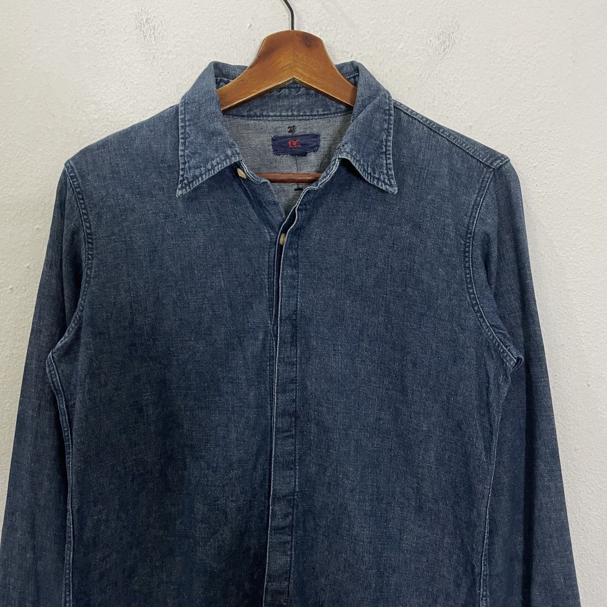 Vintage R 45rpm Button Ups Denim tee