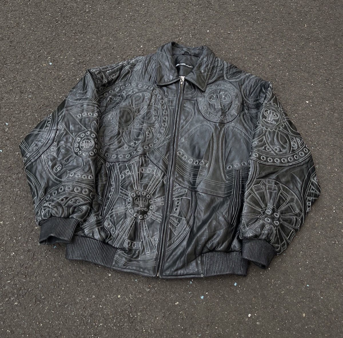 Pelle Pelle RARE ITEM – 2000s Pelle Pelle by Marc Buchanan Size US XXL / EU 58 / 5 - 1 Thumbnail