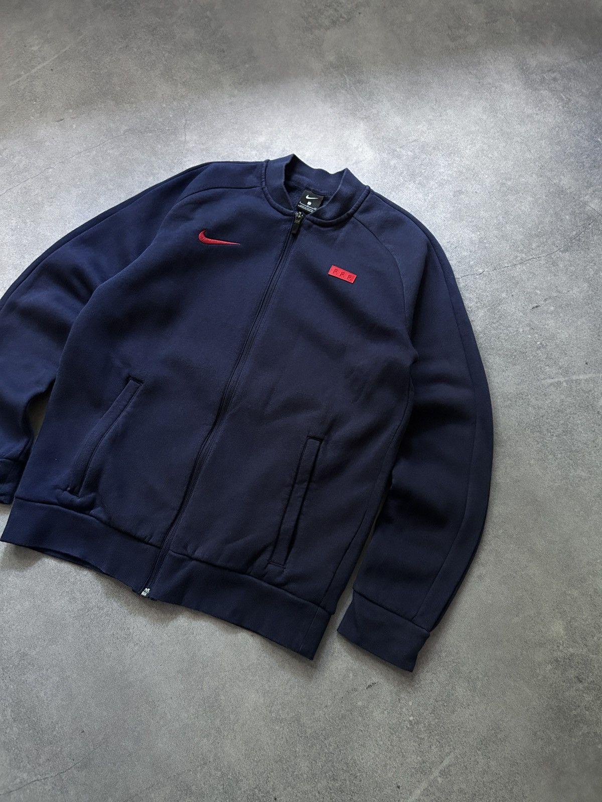 Nike Nike FFF France 🇫🇷 football soccer track sweatshirt Size US S / EU 44-46 / 1 - 2 Thumbnail