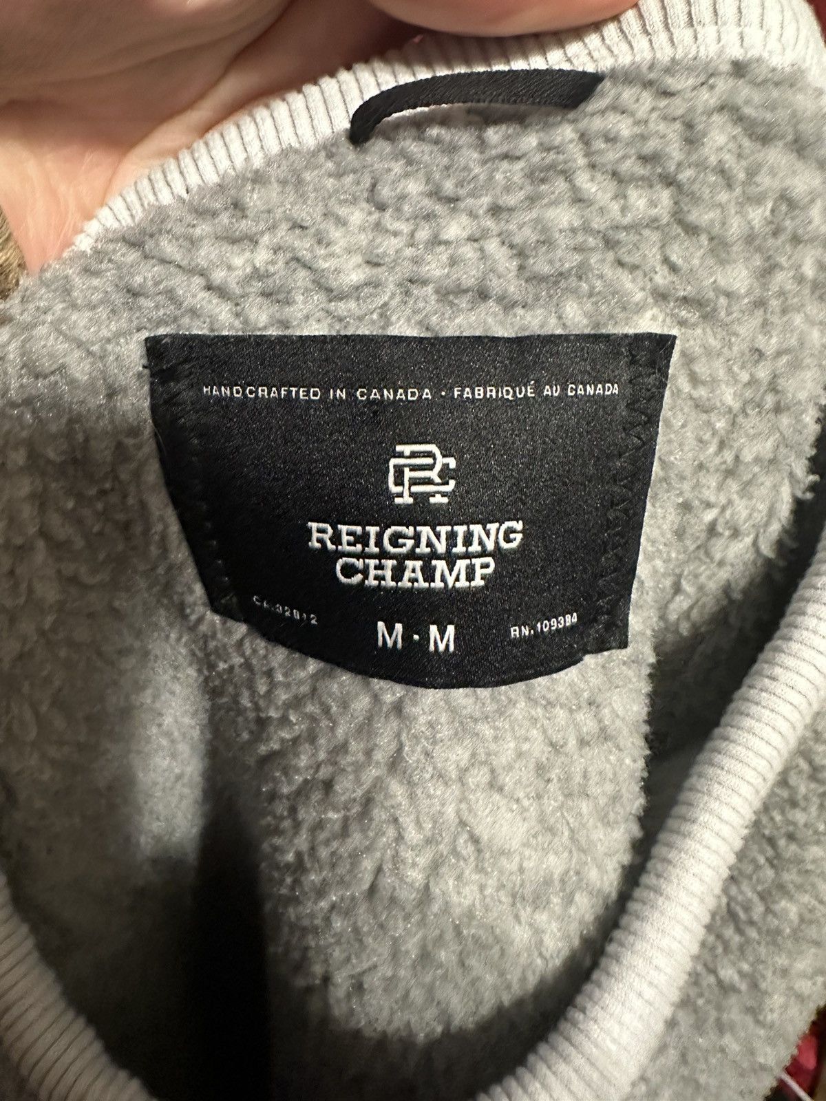 Reigning Champ Reigning Champ Deep Pile Fleece Pullover Jacket Size US M / EU 48-50 / 2 - 4 Thumbnail