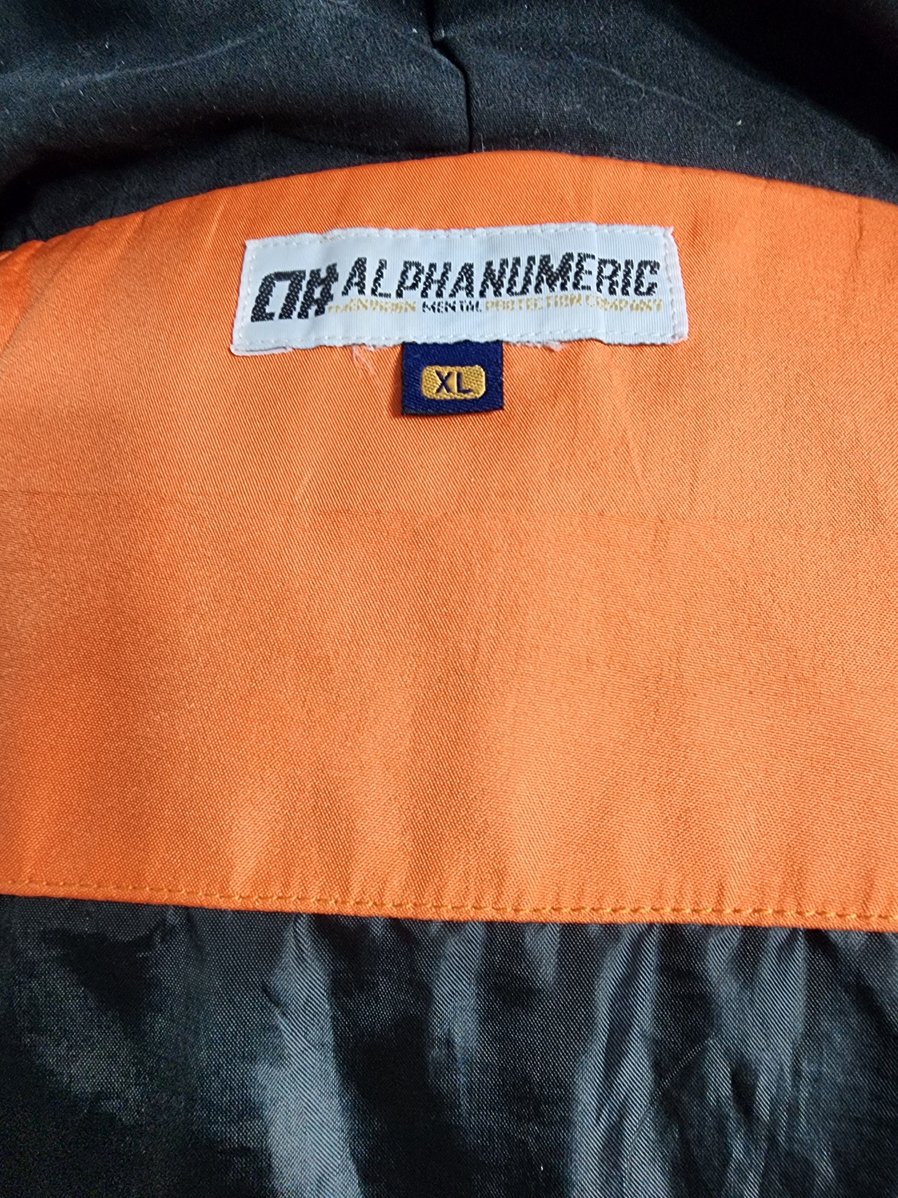 Other Men's Orange Zip-Up Hoodie: Warm Hooded Jacket Size US L / EU 52-54 / 3 - 8 Thumbnail