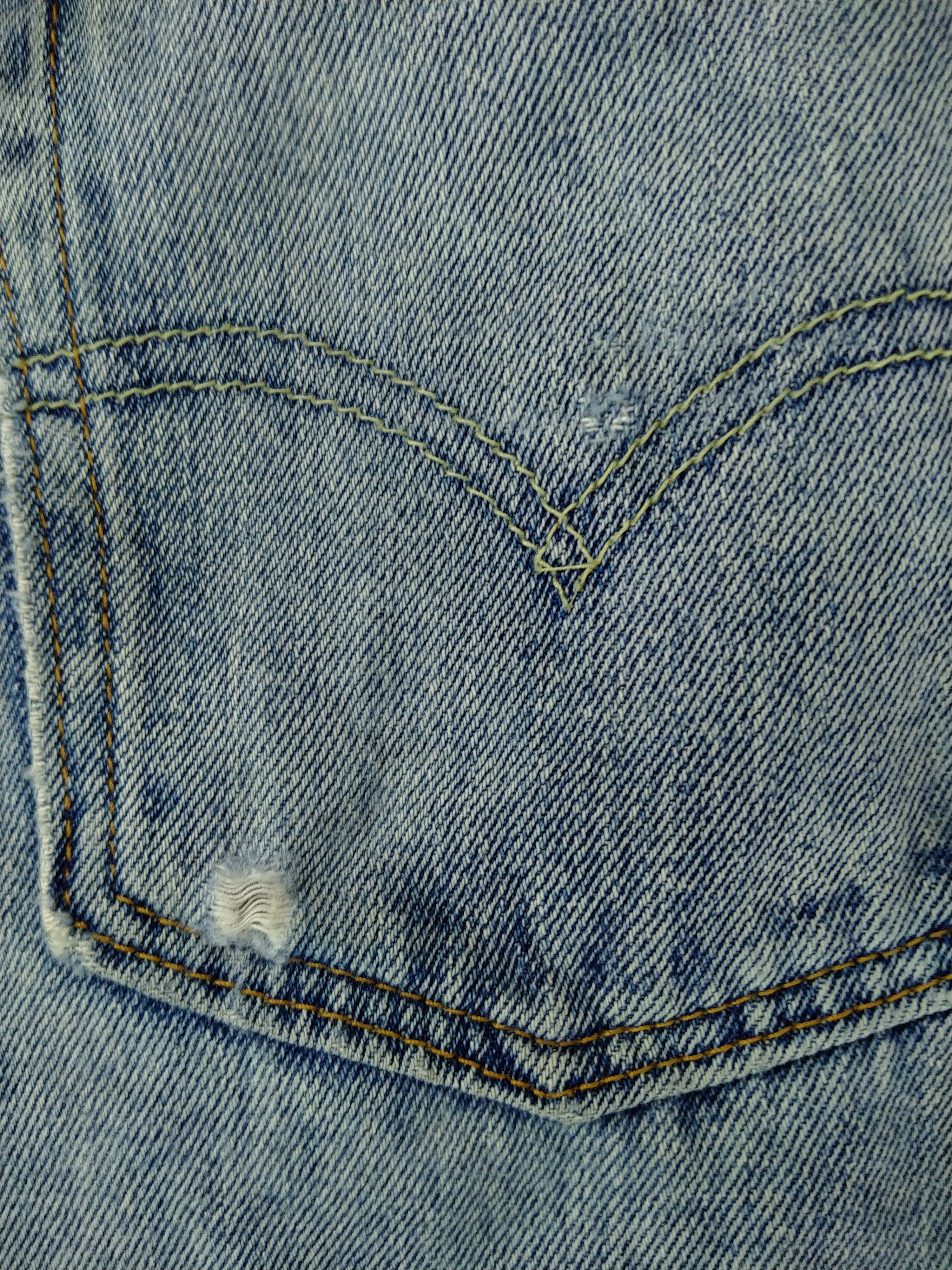 Levi's Vintage Levi's 513 Distressed 32 x 30 Denim -JN318 Size US 32 / EU 48 - 16 Thumbnail