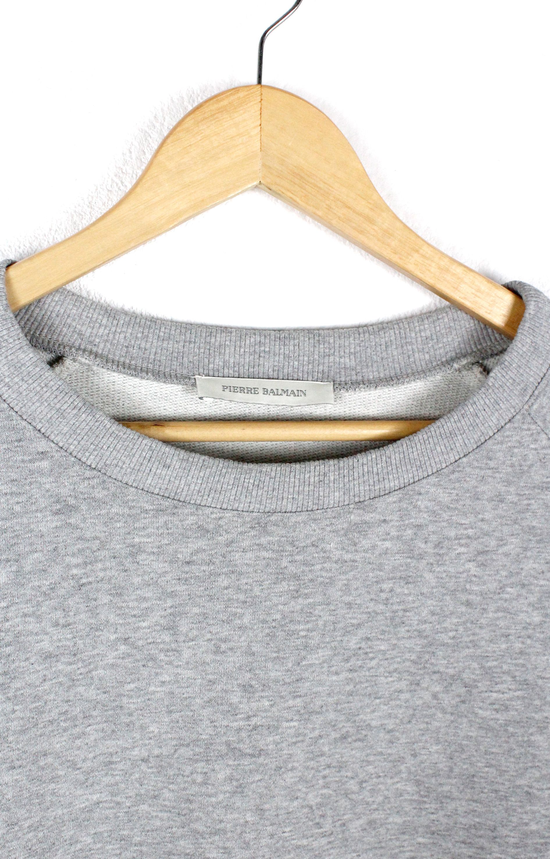Balmain Pierre Balmain Balmania Paris 44 Applique Logo Sweatshirt Size US S / EU 44-46 / 1 - 3 Thumbnail