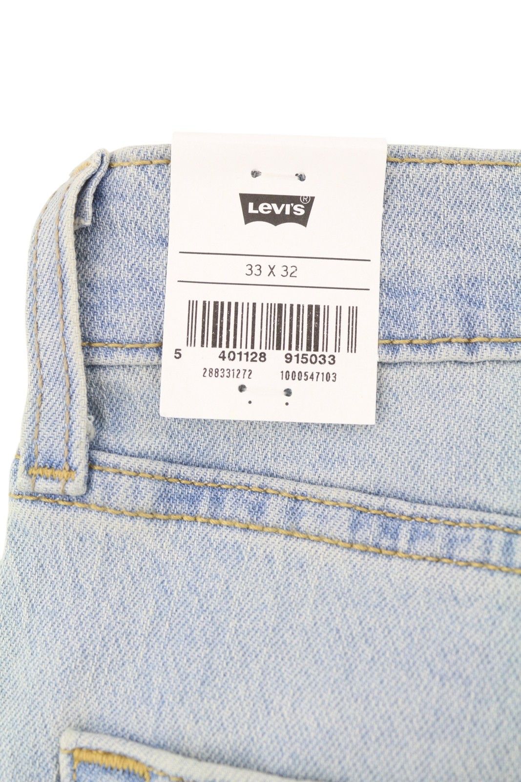 Levi's 512 W33/L32 Slim Tapered Faded Blue Jeans 87086 Size US 33 - 10 Thumbnail