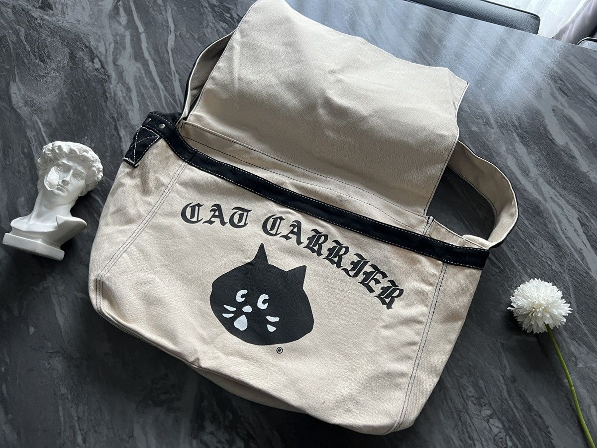 Ne-Net Ne-net : Messenger Bag Nya Read The Cat Times Size ONE SIZE - 1 Thumbnail
