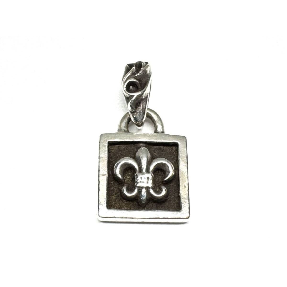Chrome Hearts Flared Silver Necklace