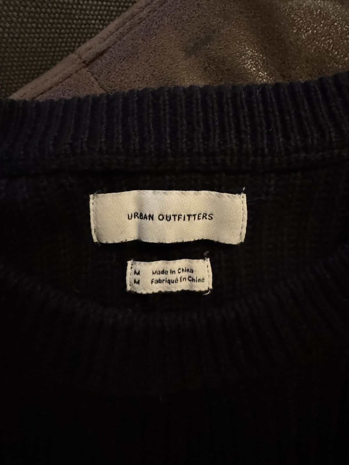 Urban Outfitters Urban Outfitters Oversized Black Ribbed Knit Sweater Size US M / EU 48-50 / 2 - 3 Thumbnail