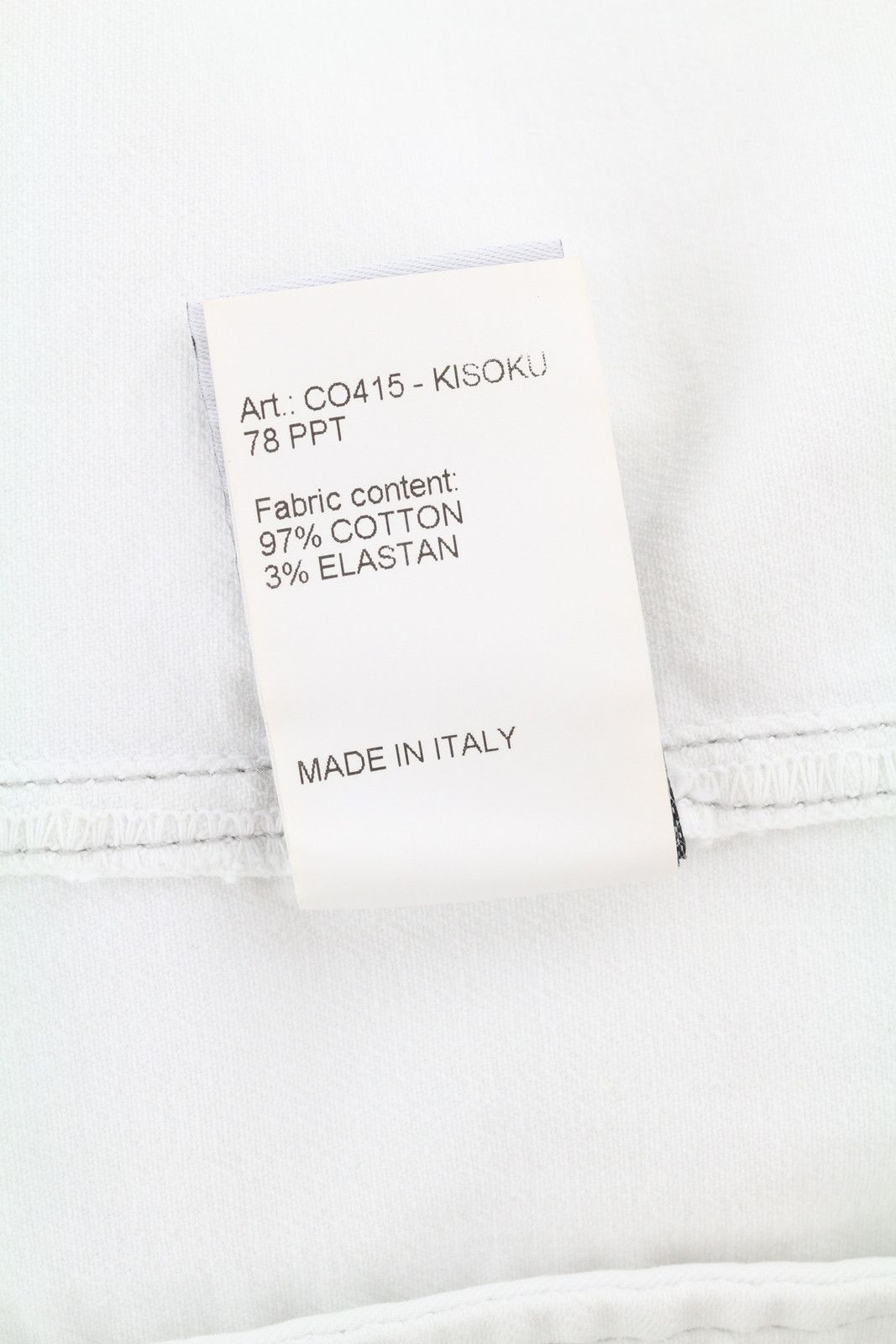 R13 KELSEY SHIRRING DENIM M Ibrooke White Shoulder Pads 86173 Size M / US 6-8 / IT 42-44 - 13 Thumbnail