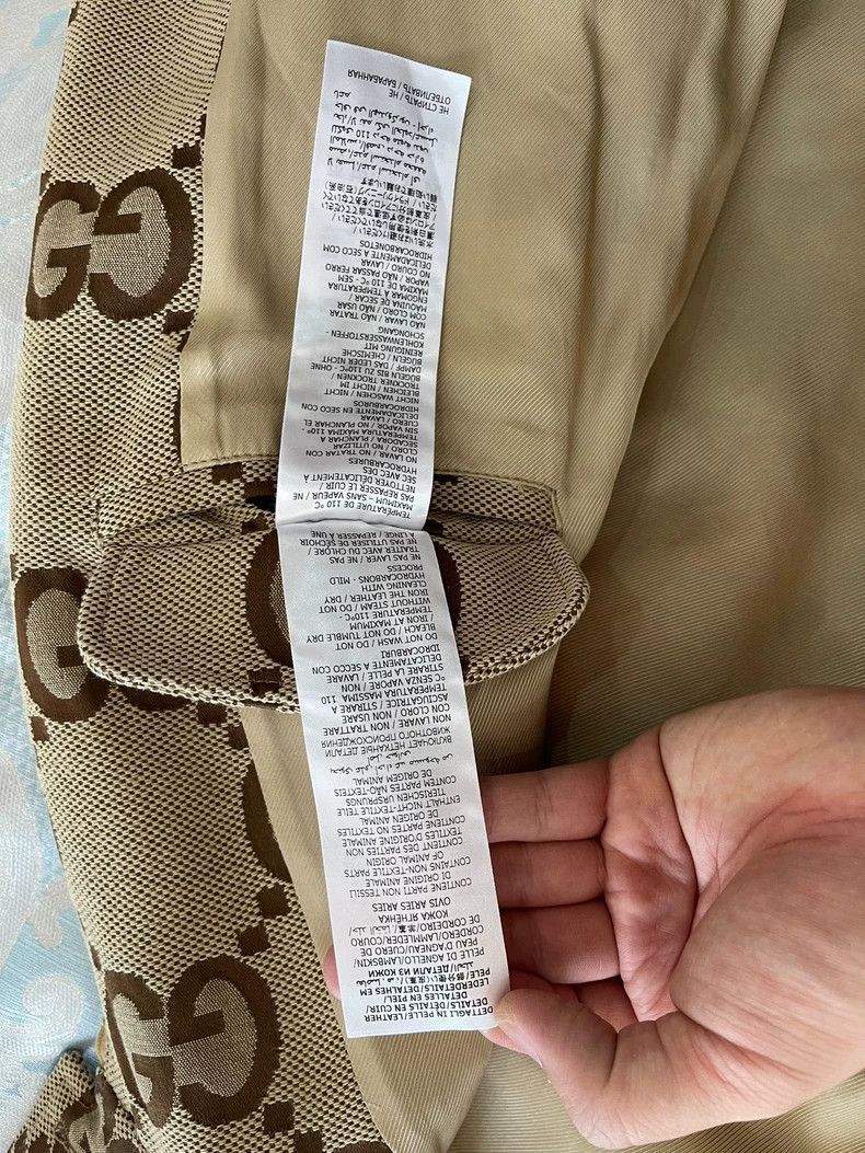 Gucci Gucci Jacket with Logo Design Jacket-2506 Size US L / EU 52-54 / 3 - 5 Thumbnail