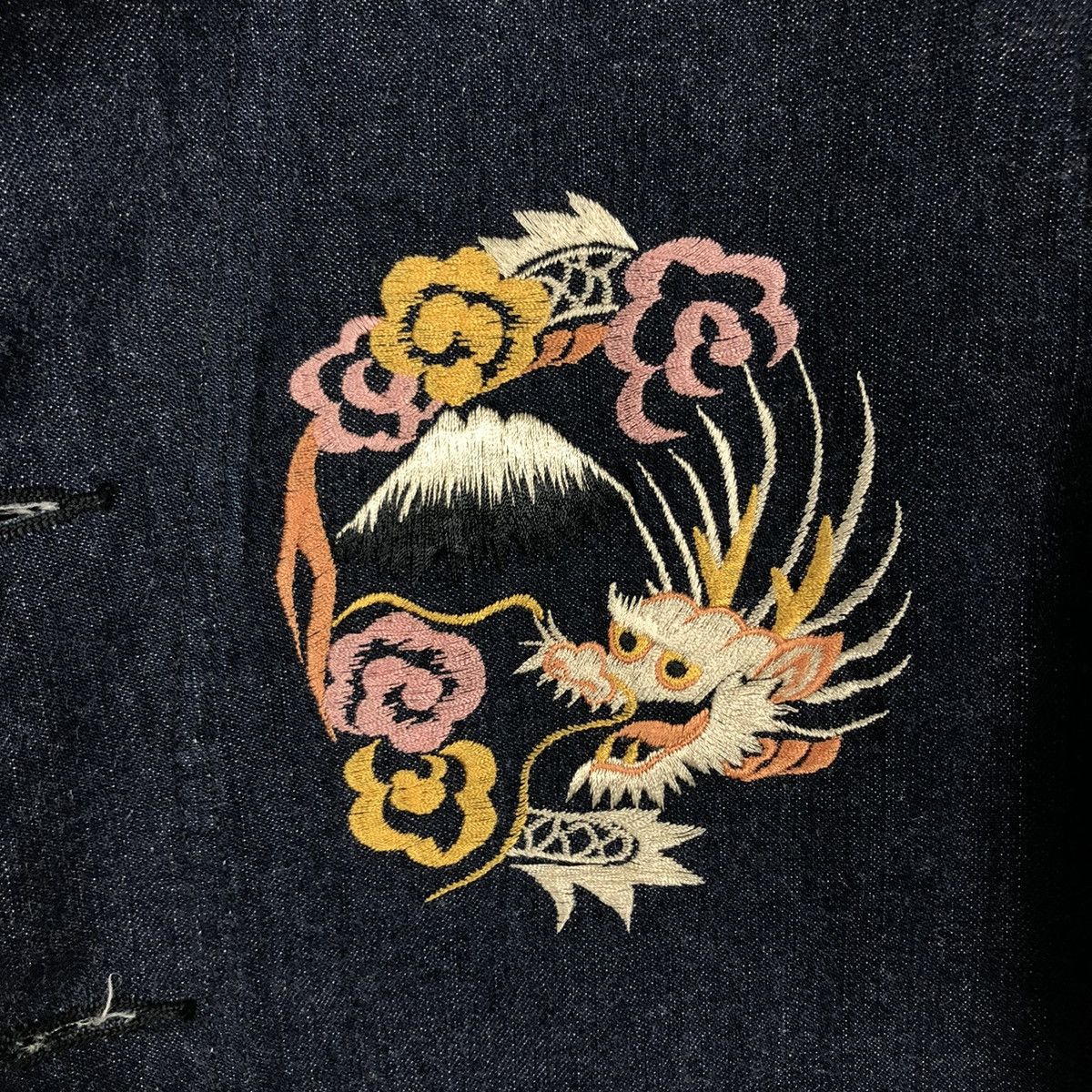 Indigo 🔥VINTAGE TOKYO STYLE BEAMS JAPAN SOUVENIR SUKAJAN DESIGN Size US S / EU 44-46 / 1 - 19 Thumbnail
