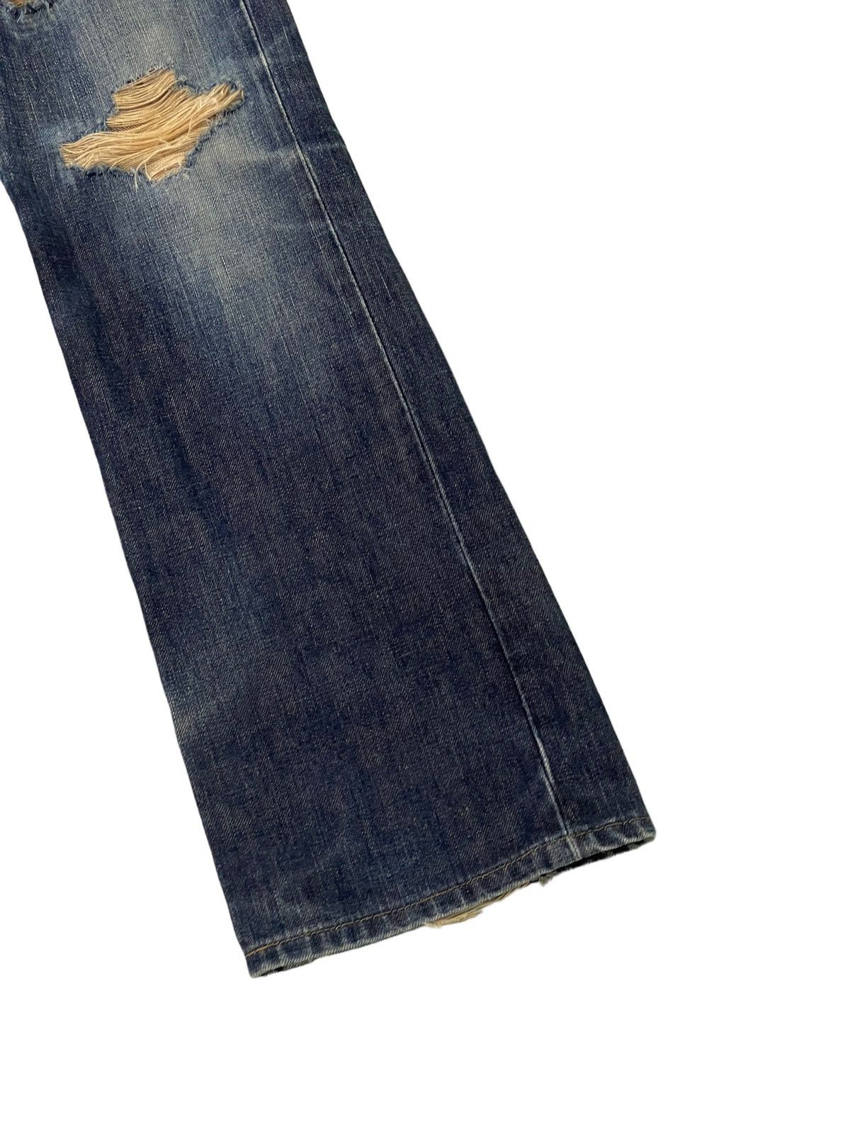 Flare Jeans Edwin Faded Distress Boot Cut 6🟦5