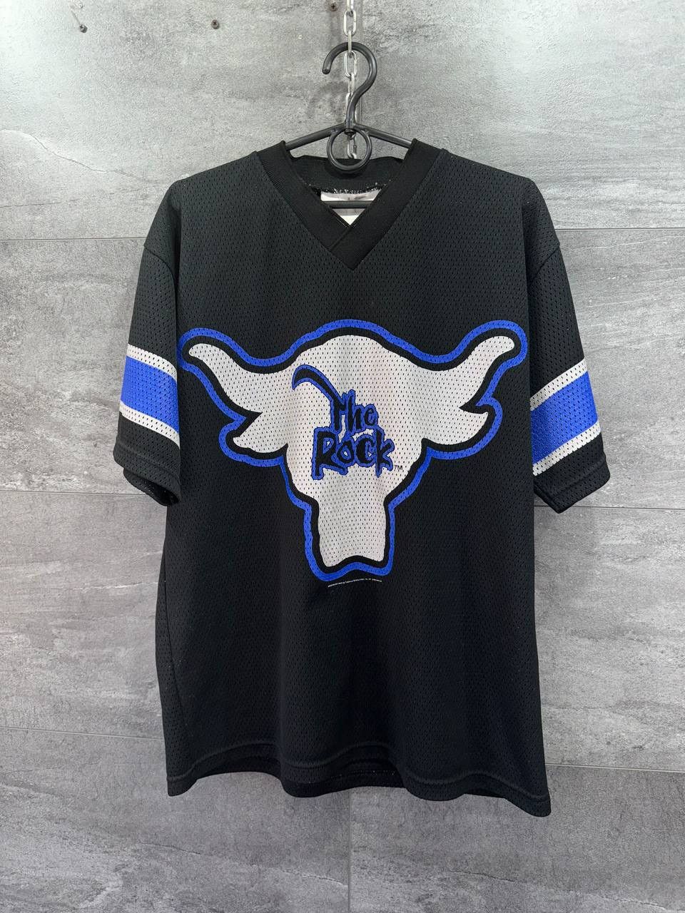 Vintage 2000s WWF The Rock Electrifying 1 Wrestling Jersey Size US M / EU 48-50 / 2 - 1 Thumbnail