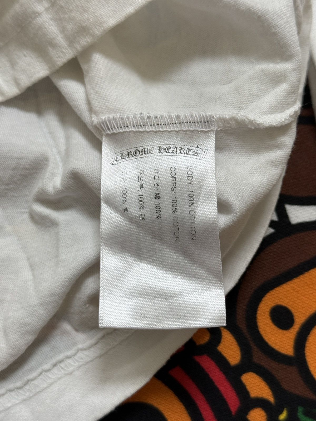 Chrome Hearts Chrome Hearts White Script Logo Long Sleeve Tee Size US L / EU 52-54 / 3 - 7 Thumbnail