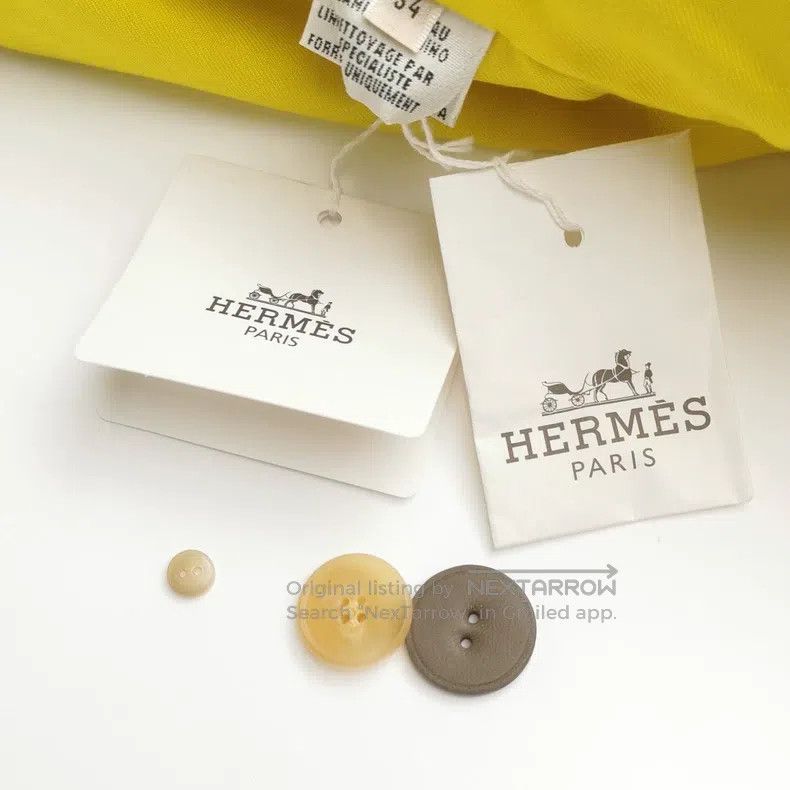 Hermes Hermes Leather Jacket Size XXS / US 00 / IT 34 - 3 Thumbnail