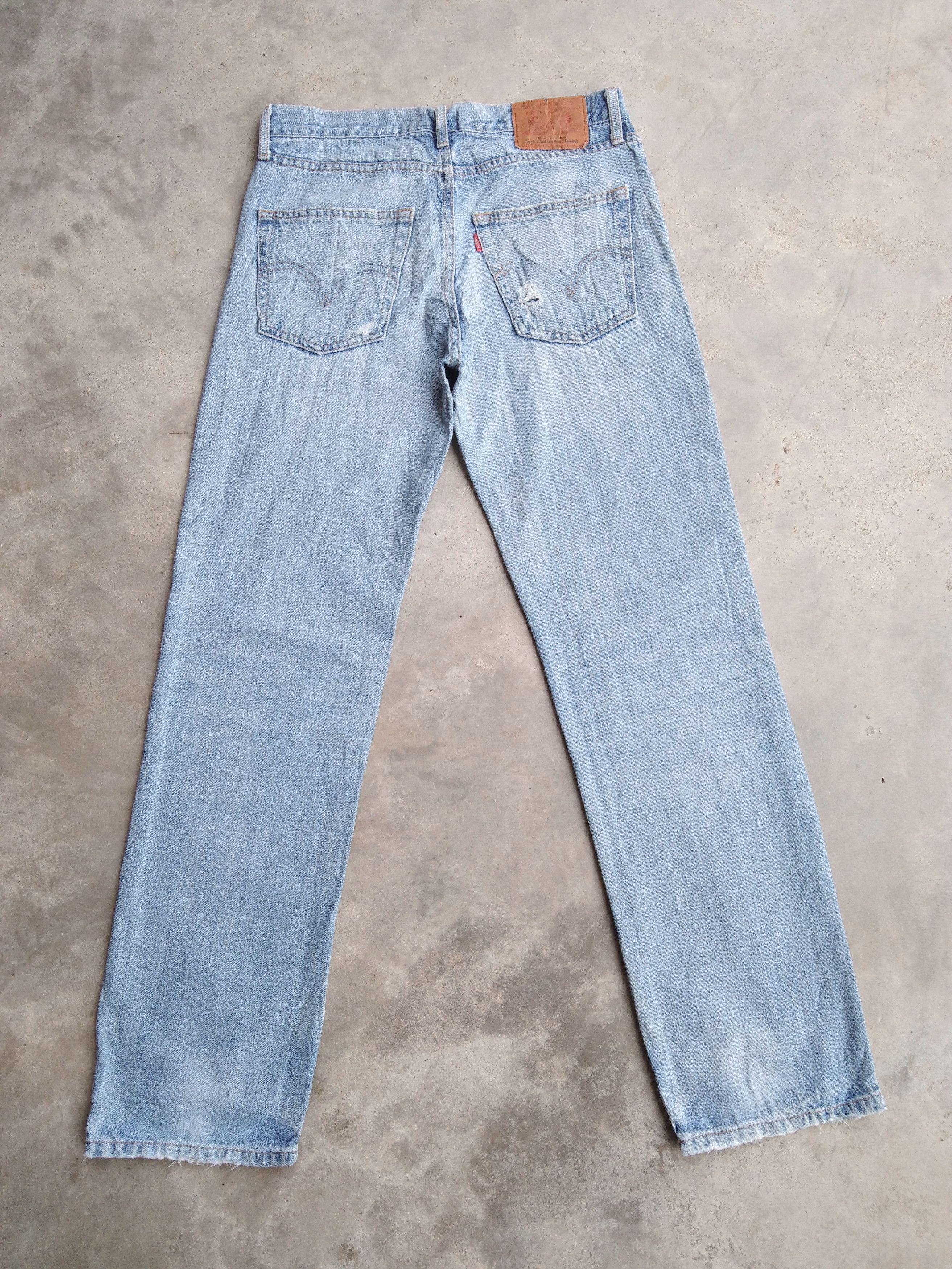 Levi's Vintage Levi's Jeans 533 Faded Blue Wash 32x32 Size US 32 / EU 48 - 2 Thumbnail