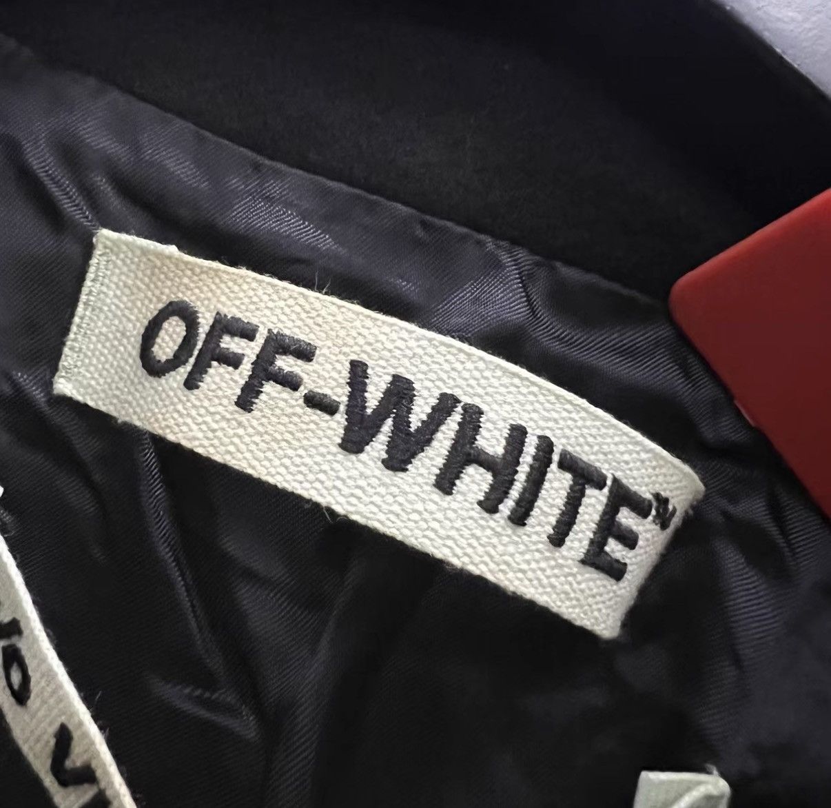 Off-White OFF-WHITE OW Embroidered Logo Baseball Jacket J41 Size US S / EU 44-46 / 1 - 4 Thumbnail