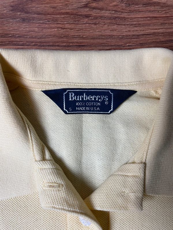 Burberry × Vintage Vintage Burberrys Polo Size US S / EU 44-46 / 1 - 4 Thumbnail
