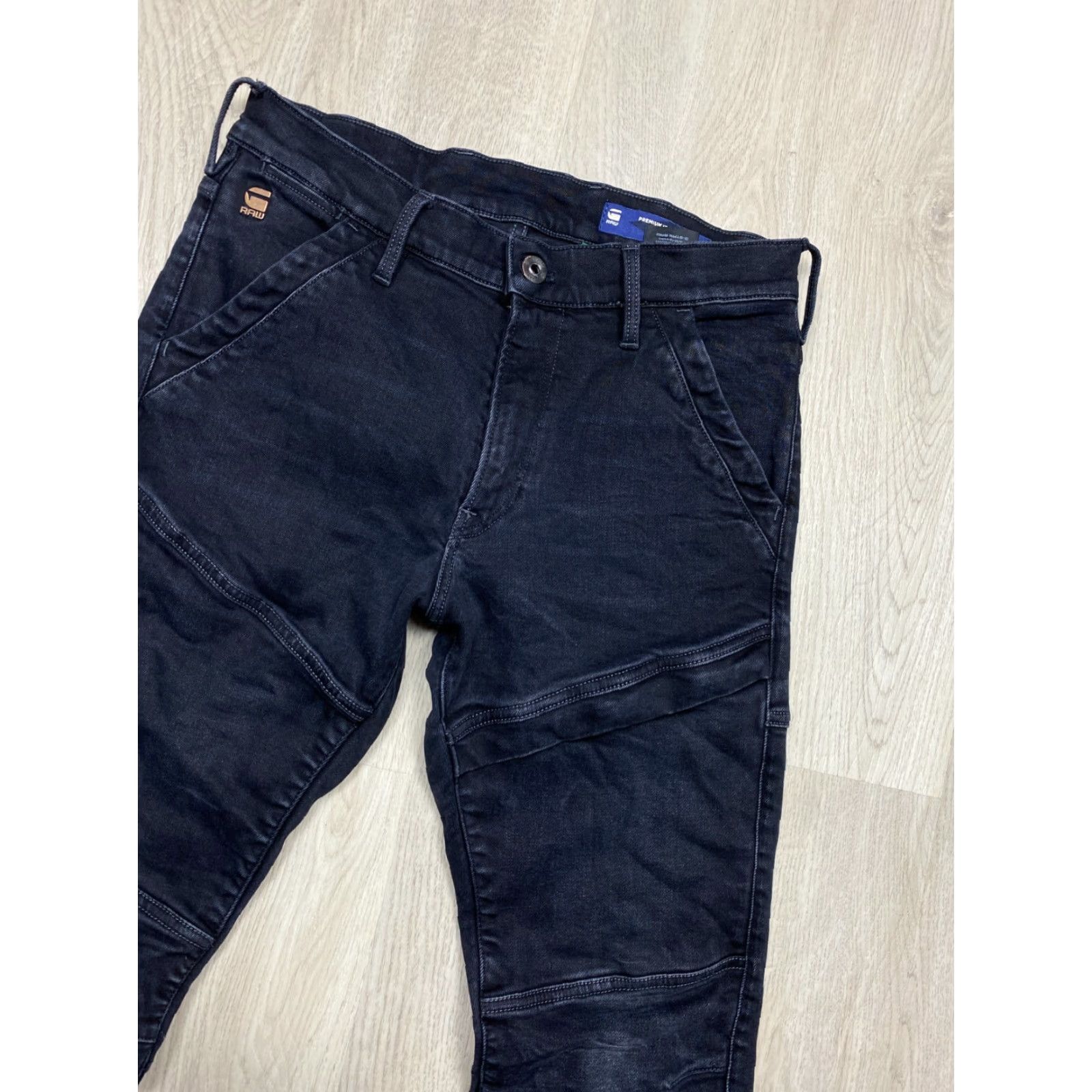 G-Star G Star Raw Mens Rackam 3D Skinny Denim Jeans Size 31 Jeans Mens Gray 3D Rackam Skinny Denim Pants 31 Size US 31 - 2 Thumbnail