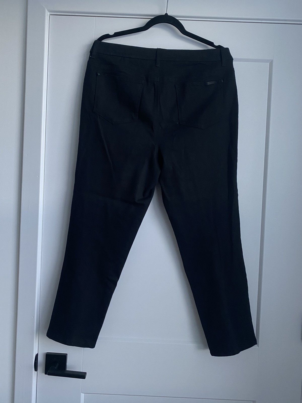 Chicos Chico's Black Charm Girlfriend Ankle Jean Used Size 26" / US 2 / IT 38 - 4 Thumbnail