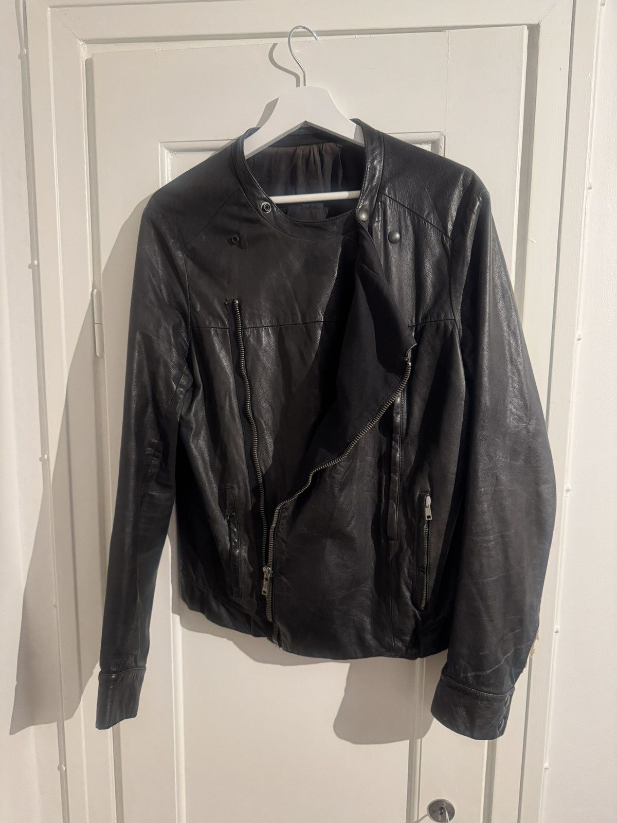 Rick Owens FW05 Buffalo Leather Jacket Size US L / EU 52-54 / 3 - 7 Thumbnail
