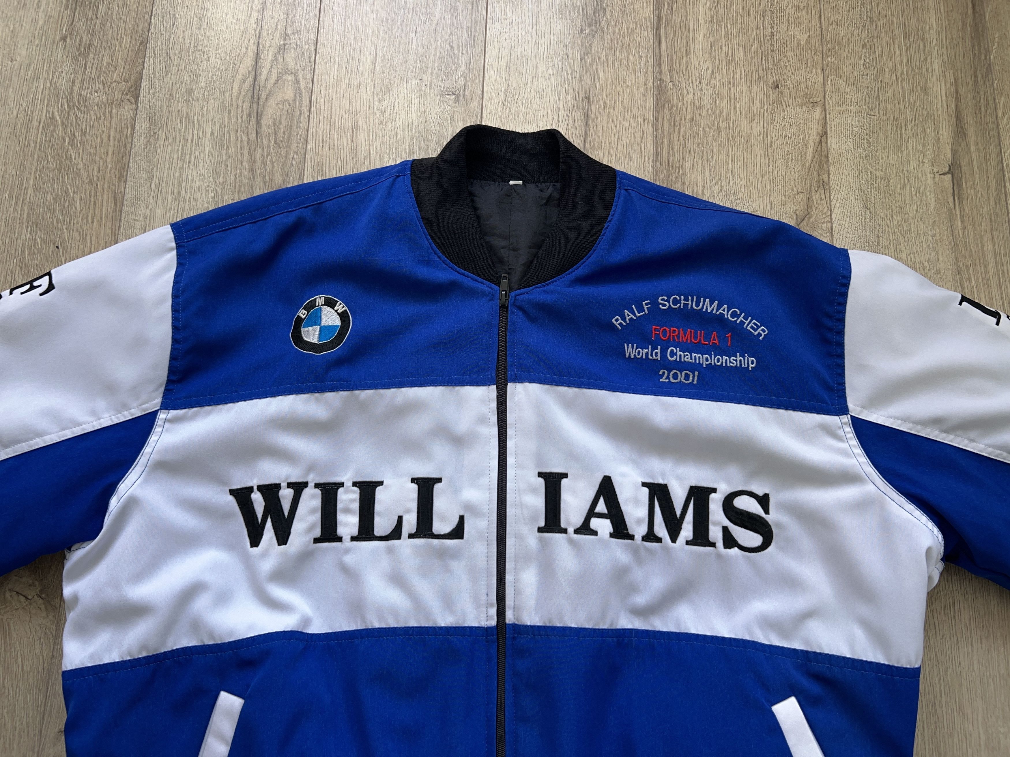 BMW × Vintage Williams Ralf Schumacher 2001 Championship Jacket Size XXL Size US XXL / EU 58 / 5 - 2 Thumbnail