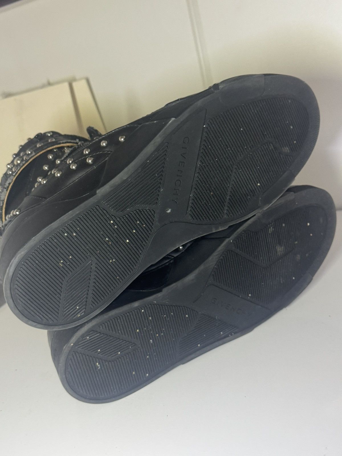 Givenchy ✅Givenchy shoes high top black 41 Size US 8 / EU 41 - 8 Thumbnail