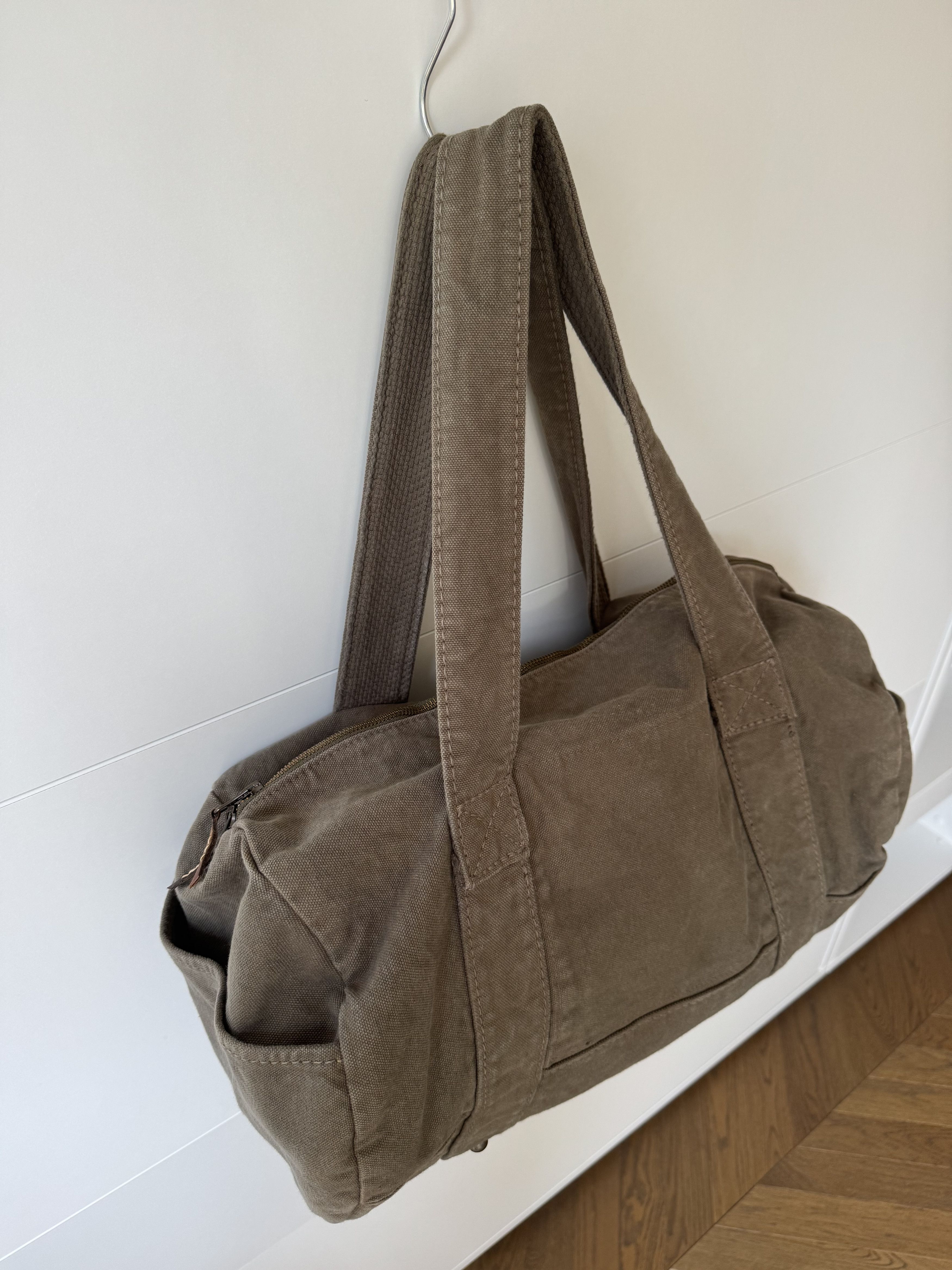 Kapital [OS] Winday Canvas Duffle Bag in Olive Size ONE SIZE - 8 Thumbnail