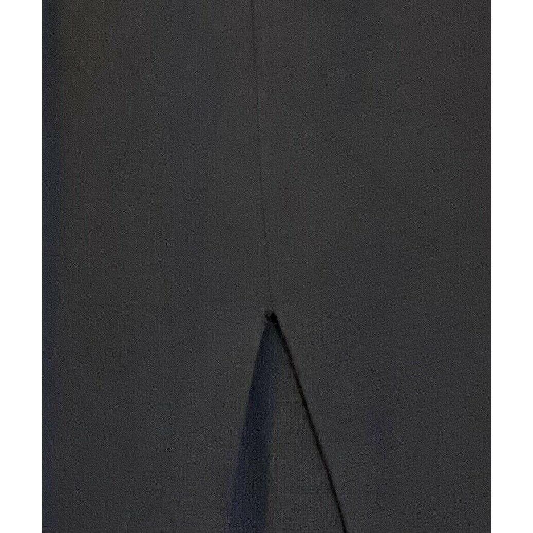 St. John $1270 St. St John 4 Maxi Dress Black Ivory Slit Long Milano Size S / US 4 / IT 40 - 8 Thumbnail
