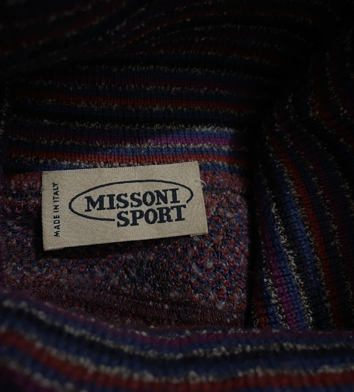 Missoni MISSONI SPORT TURTLENECK KNIT SWEATER Size S / US 4 / IT 40 - 7 Thumbnail