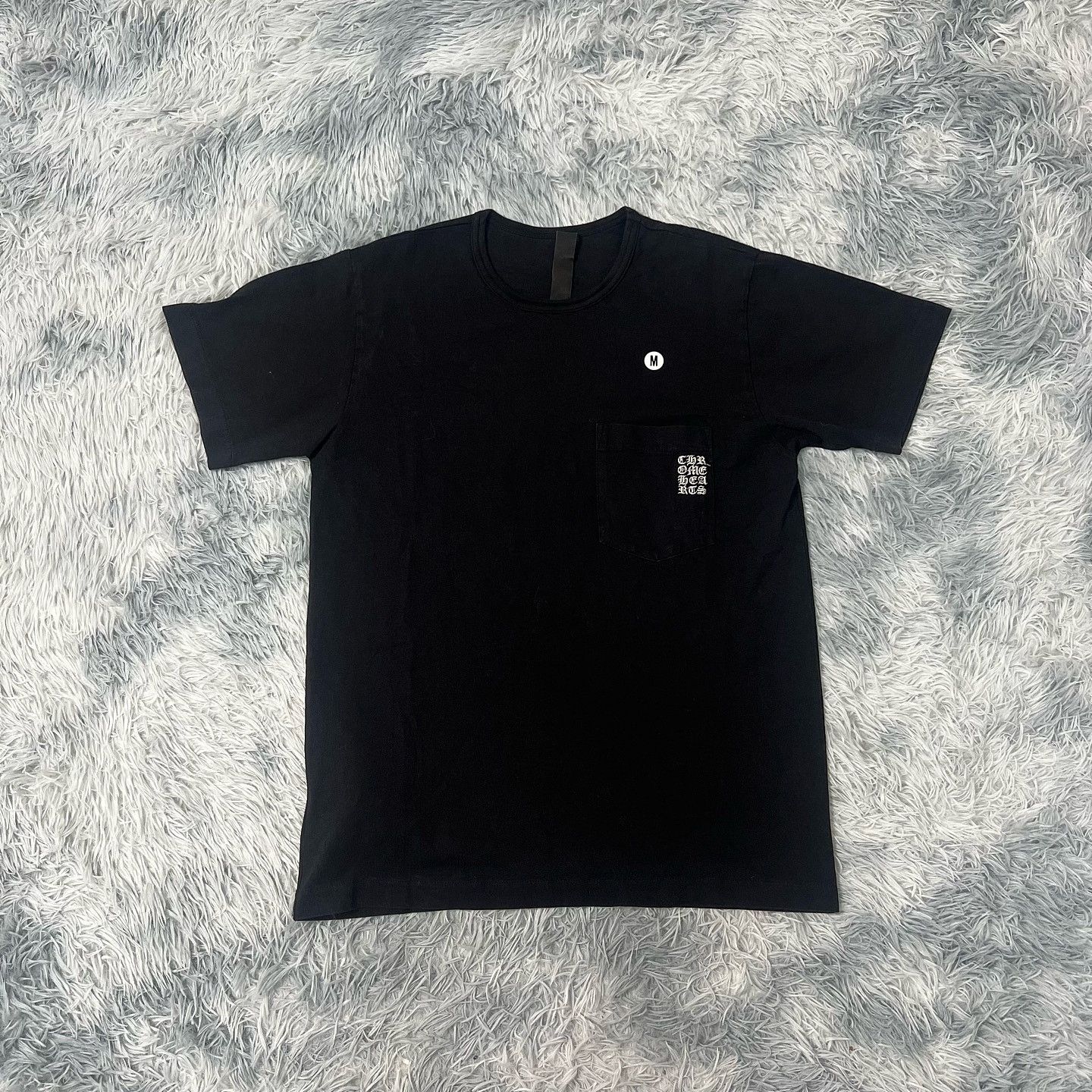 Chrome Hearts Chrome Heart Sword Logo Vneck tee | Grailed
