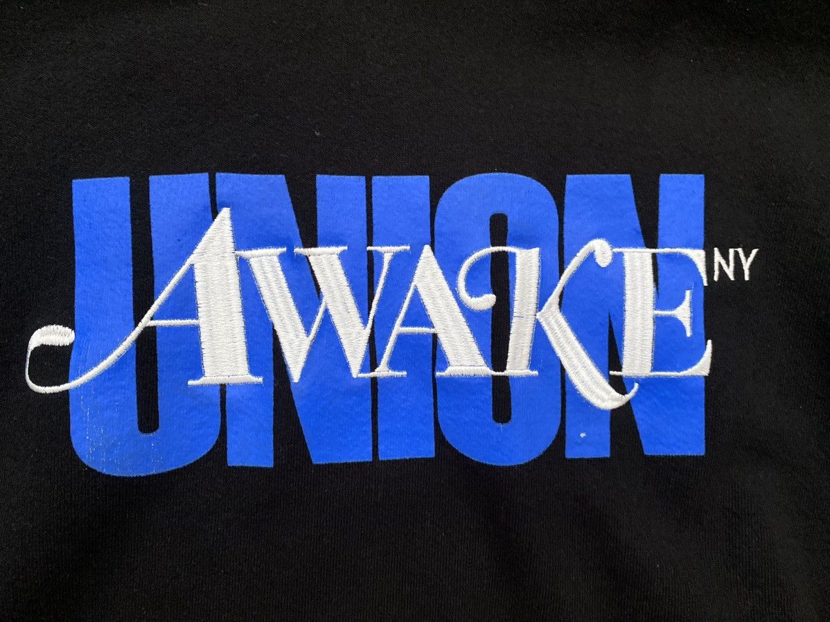 Awake NY × Union LA Awake NY x Union LA Drop Shoulder Black Hoodie Sz L Size US L / EU 52-54 / 3 - 4 Thumbnail