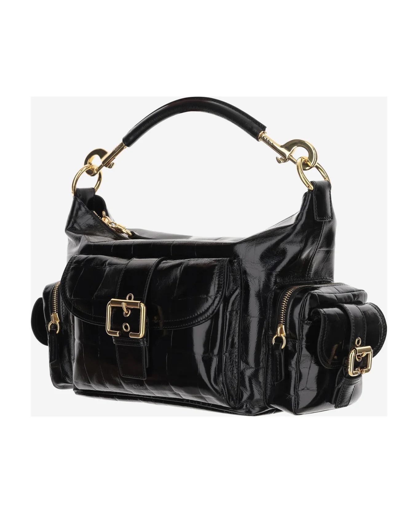 Chloe o1loc1c10126 Size: OS / Medium Double Carry Bag in Black Size ONE SIZE - 2 Thumbnail