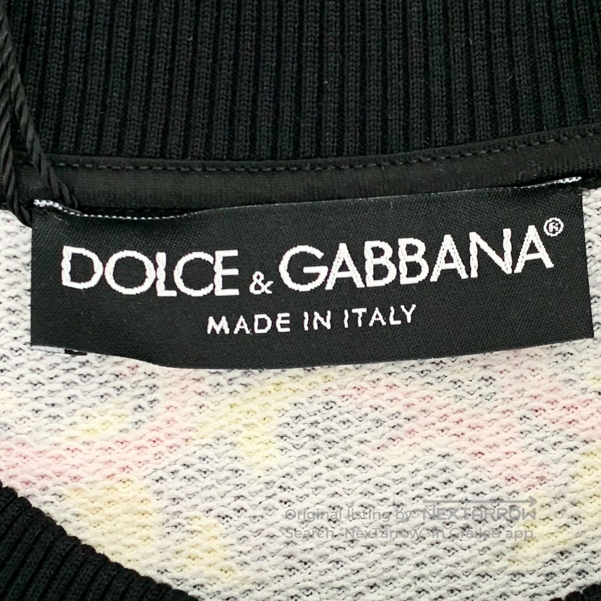 Dolce & Gabbana Dolce Gabbana Black Knight Court Print Cotton Round Neck L Size US S / EU 44-46 / 1 - 6 Thumbnail