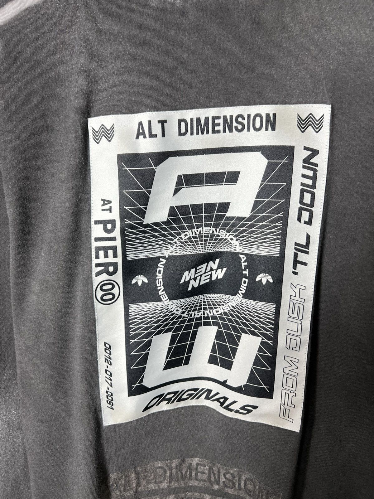 Adidas × Alexander Wang Alexander Wang Adidas Alt Dimension Washed Gray Long Sleeve Size US S / EU 44-46 / 1 - 18 Thumbnail