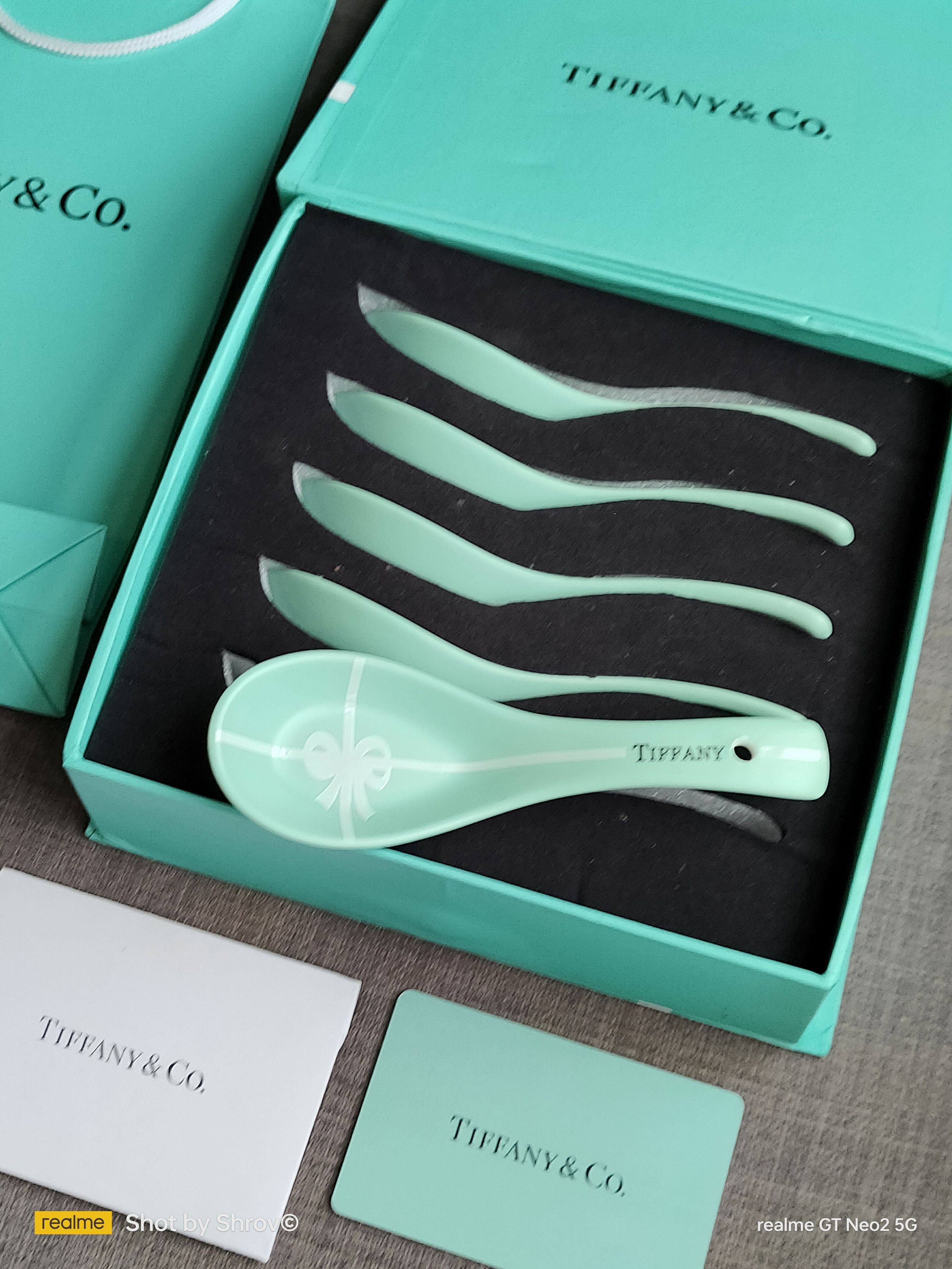 Other × Tiffany & Co. TIFFANY & Co. Tableware Spoon With Card Size ONE SIZE - 2 Thumbnail