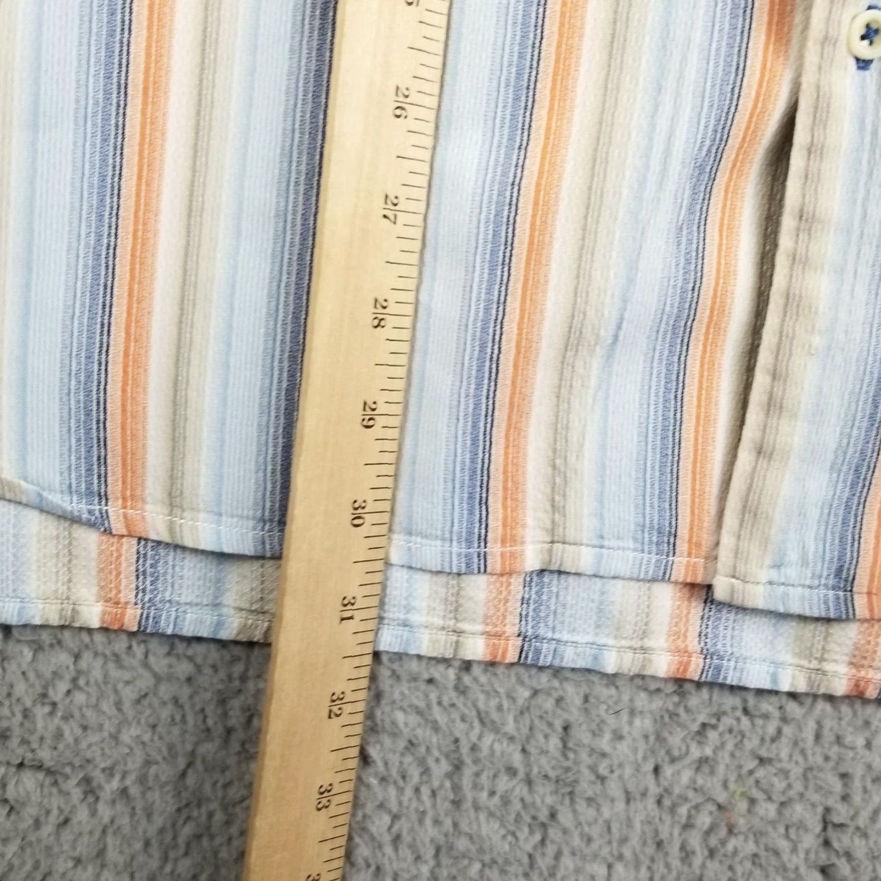 Tommy Bahama VINTAGE Tommy Bahama Button-Down Shirt Long Sleeve XL Rainbow Striped Mens Size US XL / EU 56 / 4 - 5 Thumbnail