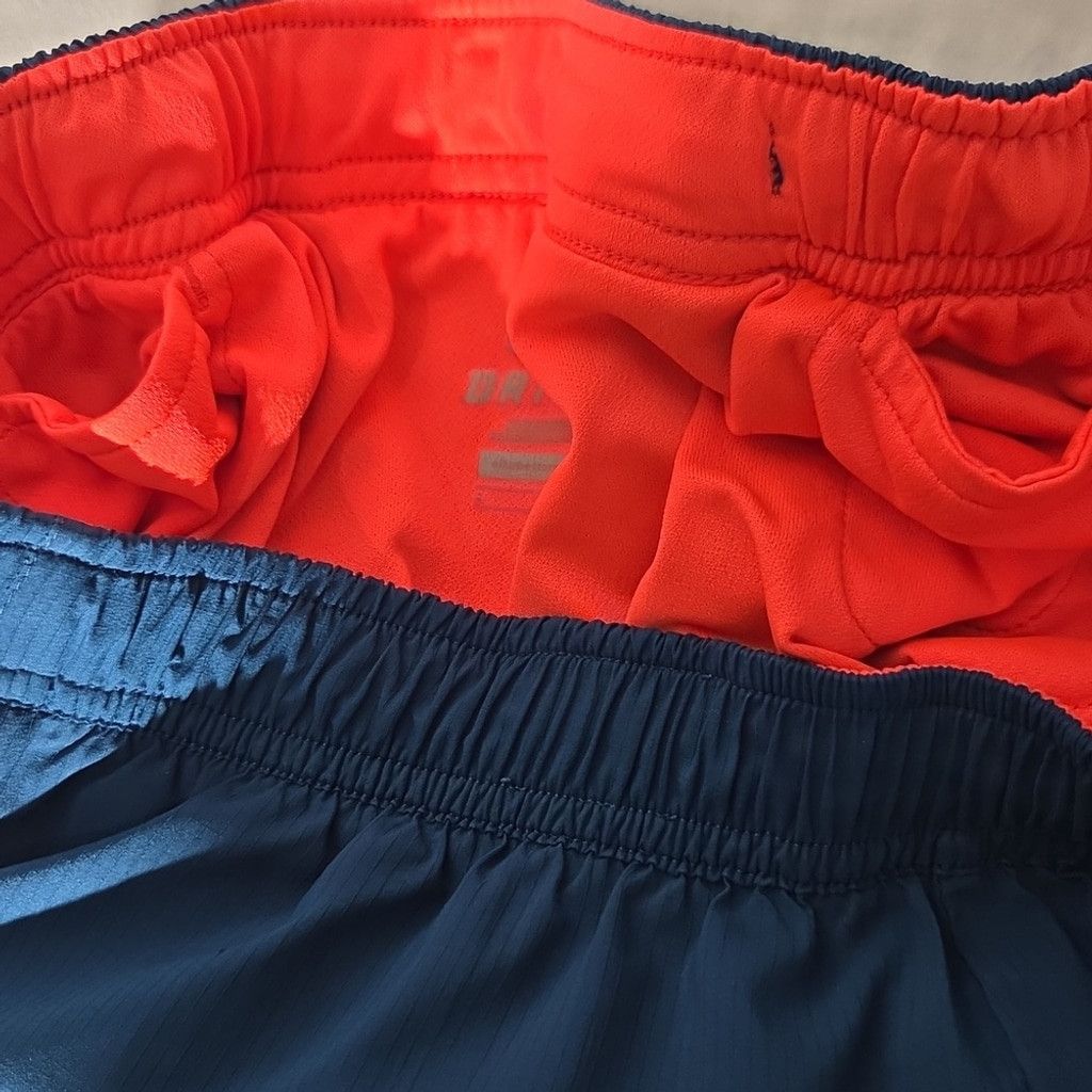 Nike Nike Blue Athletic Training Shorts Design Size Small Size US 30 / EU 46 - 6 Thumbnail