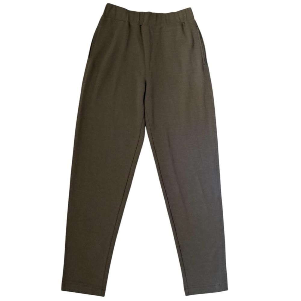 Max Mara Max Mara Leisure Pesca Cotton Jersey Joggers in Khaki Sz M Size 32" / US 10 / IT 46 - 6 Thumbnail