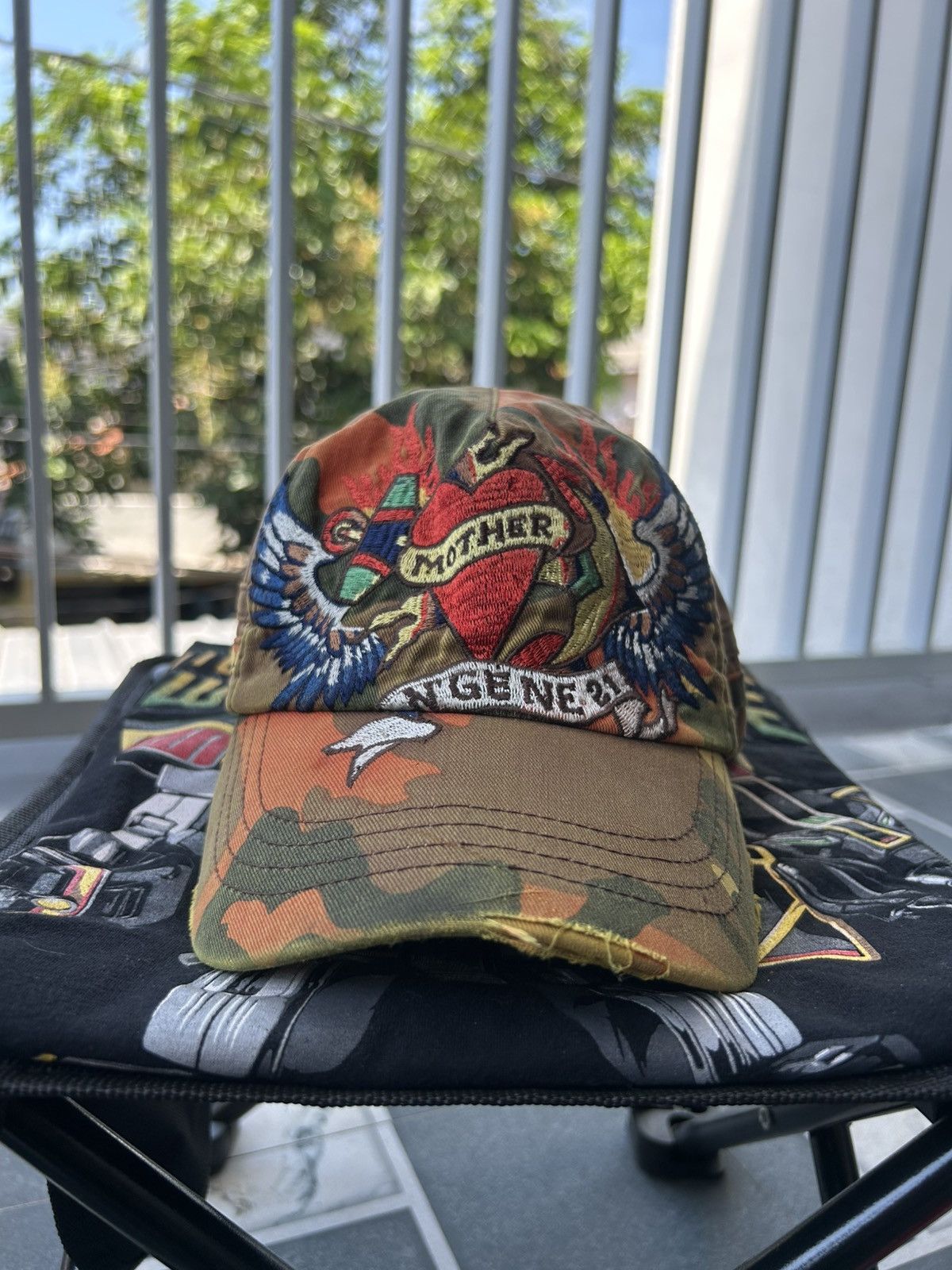 Ed Hardy Vintage Y2k ngene mother heart cap Size ONE SIZE - 1 Thumbnail