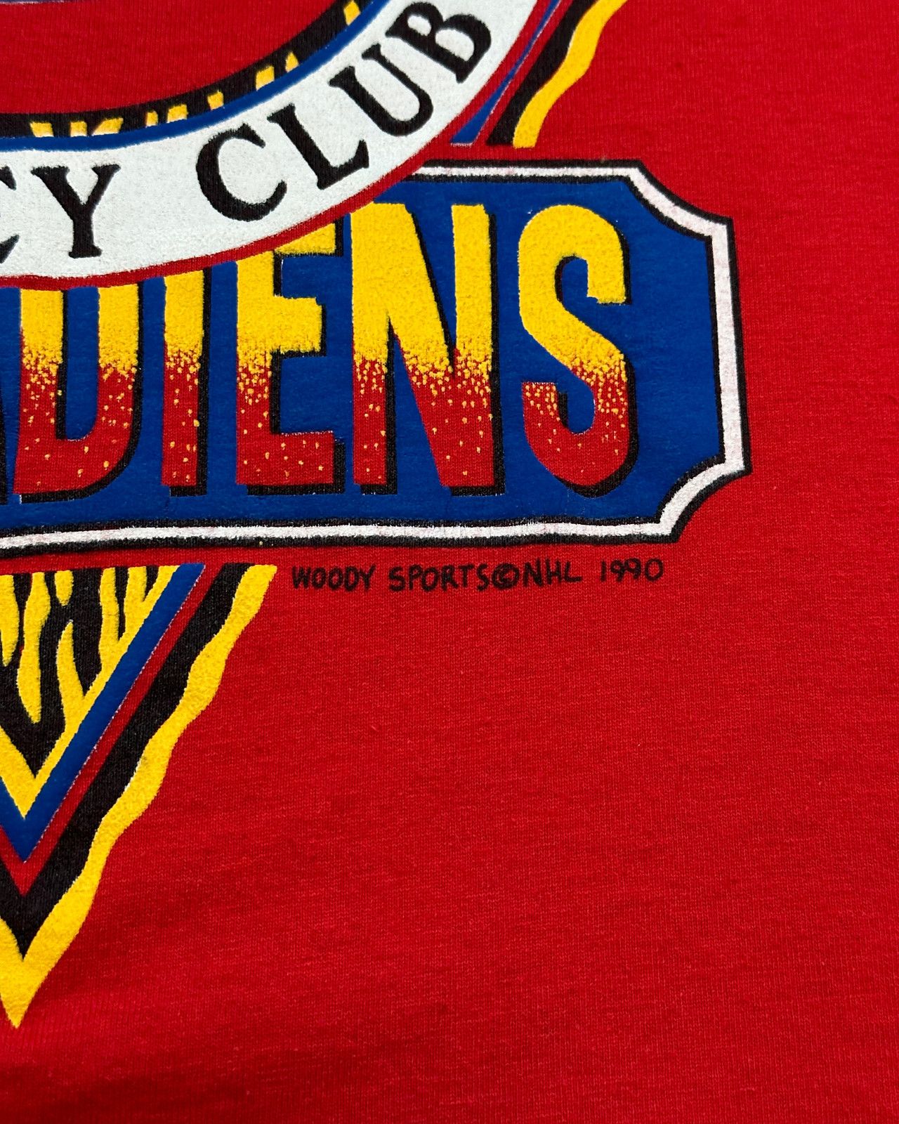 NHL × Vintage Vintage 1990 Montreal Canadians NHL T-Shirt - Size Medium Size US M / EU 48-50 / 2 - 4 Thumbnail
