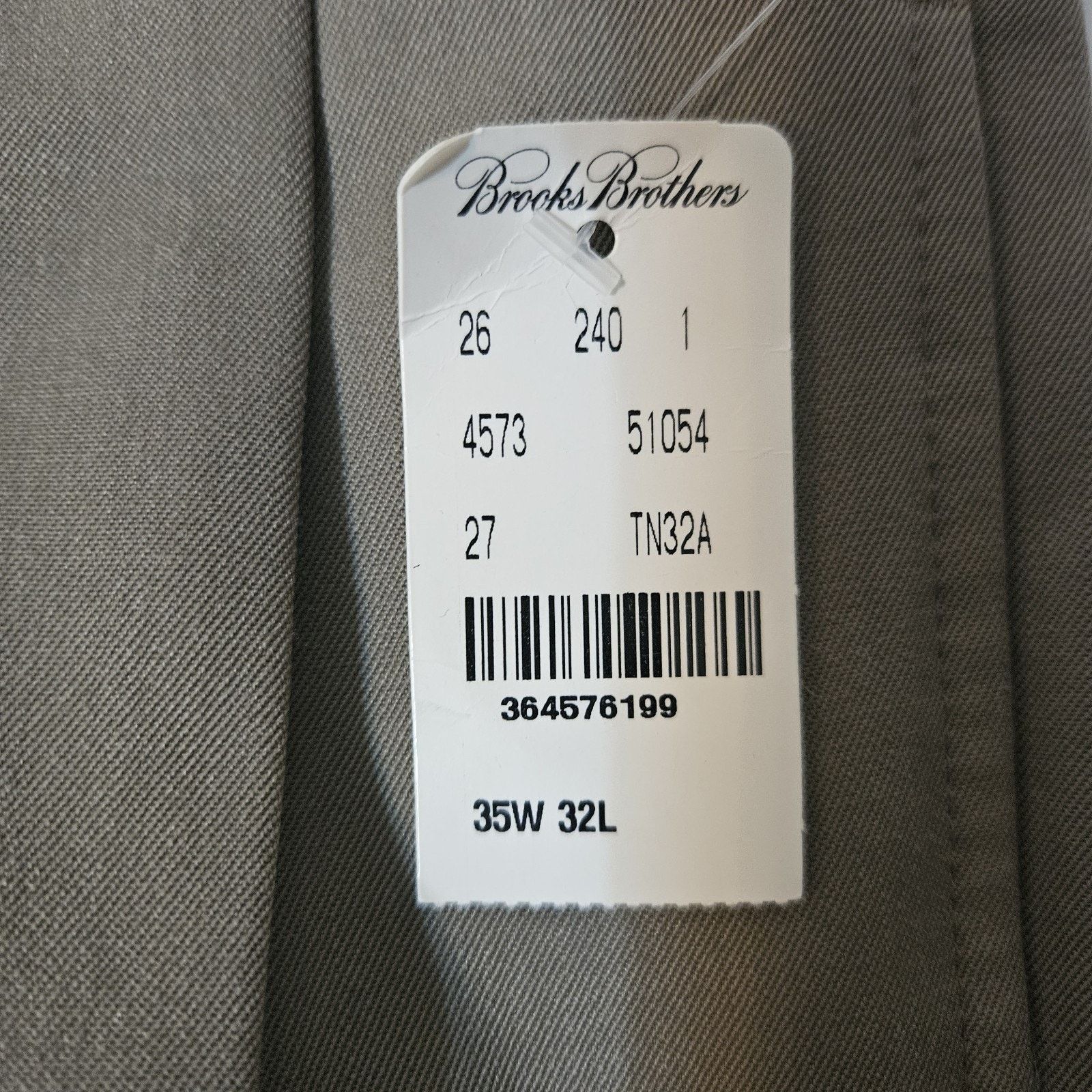 Brooks Brothers Brooks Brothers Madison Mens Pleated Wool Pants 35W x 32L Size US 35 - 7 Thumbnail
