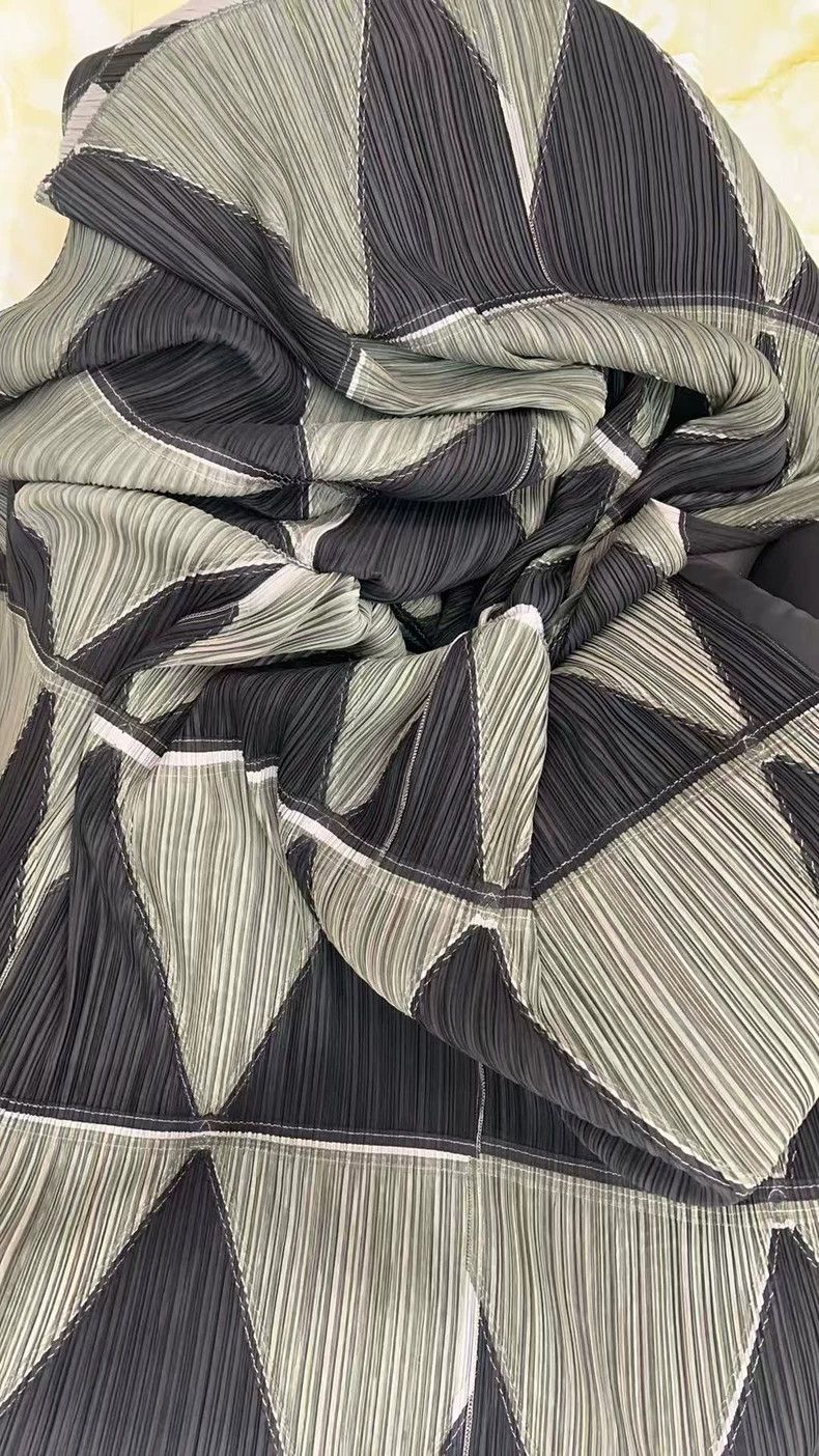 Issey Miyake Issey Miyake size:3 Retro black geometric pleated big hem Size S / US 4 / IT 40 - 7 Thumbnail
